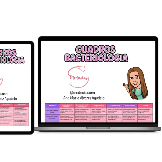Cuadros de bacteriología