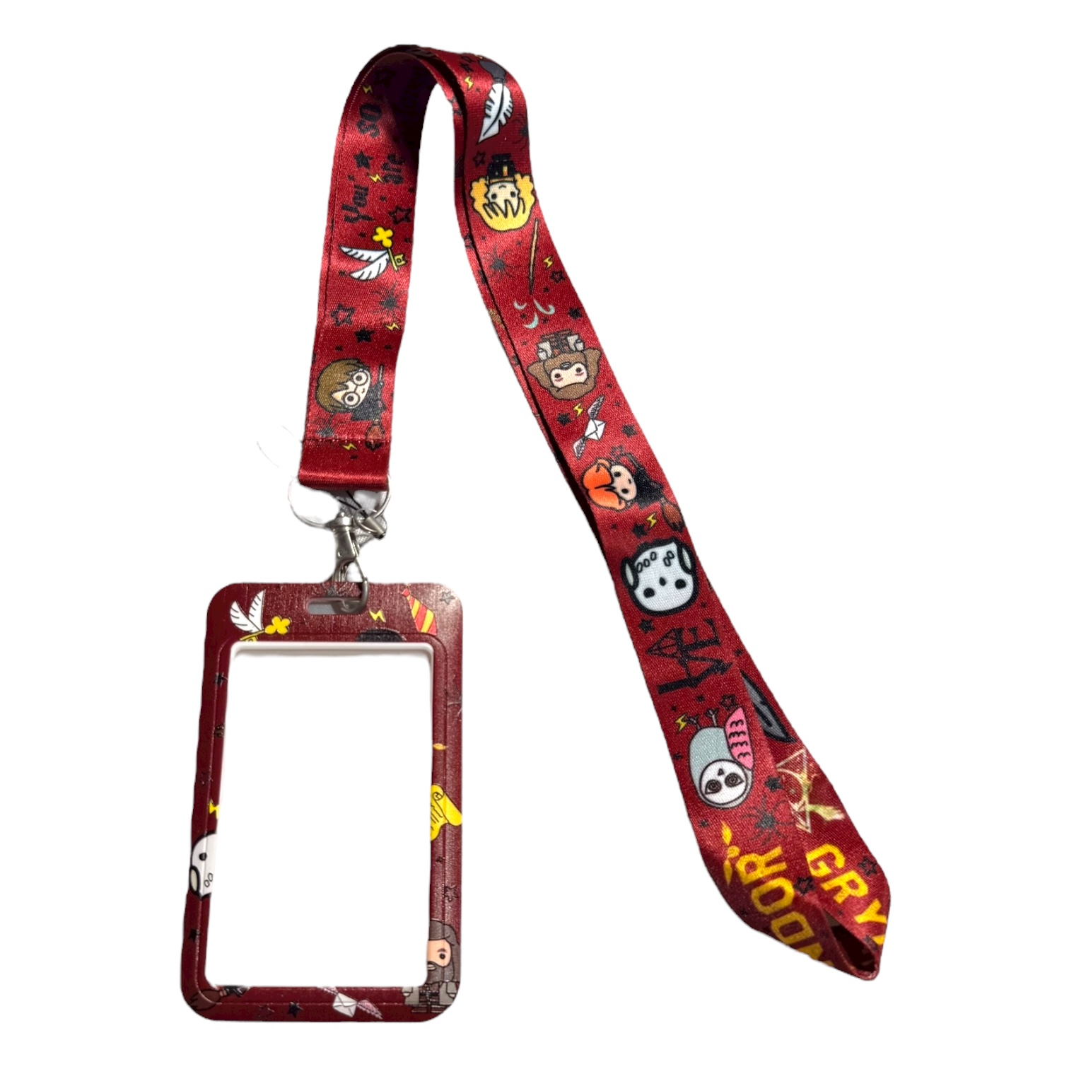 Portacarnet Harry potter vinotinto - Imagen 2