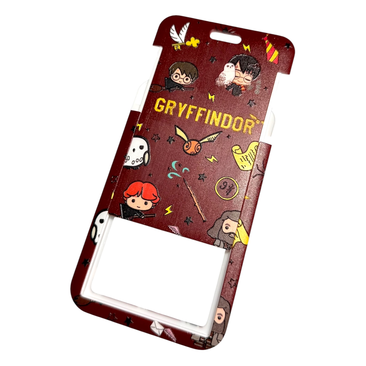 Portacarnet Harry potter vinotinto - Imagen 4