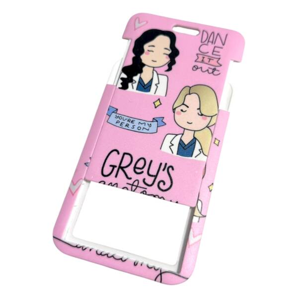 Portacarnet Greys Rosa Torres y Arizona - Imagen 3