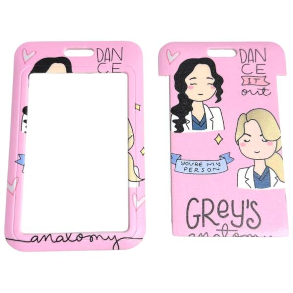 Portacarnet Greys Rosa Torres y Arizona - Imagen 4