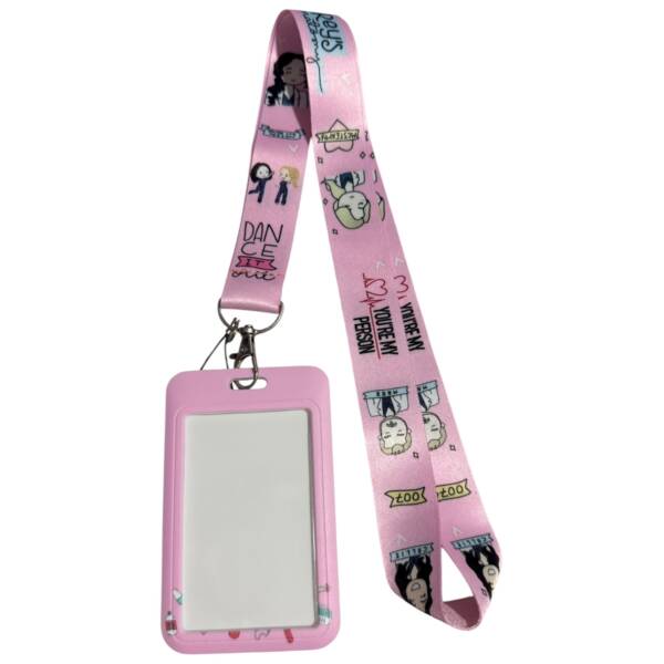 Portacarnet greys rosa you are my person - Imagen 2