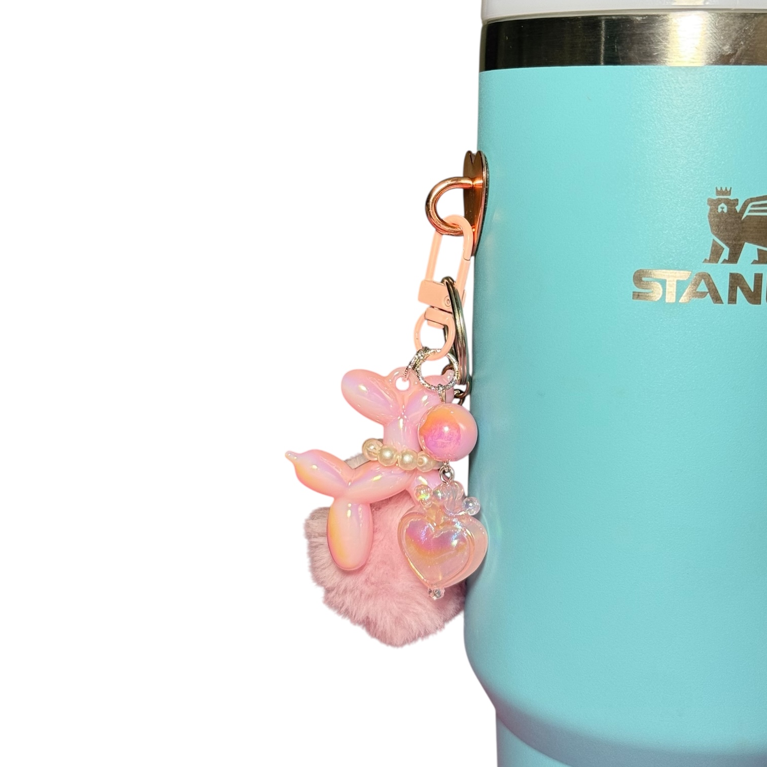 Accesorio adhesivo corazon Oro Rosa - Imagen 3