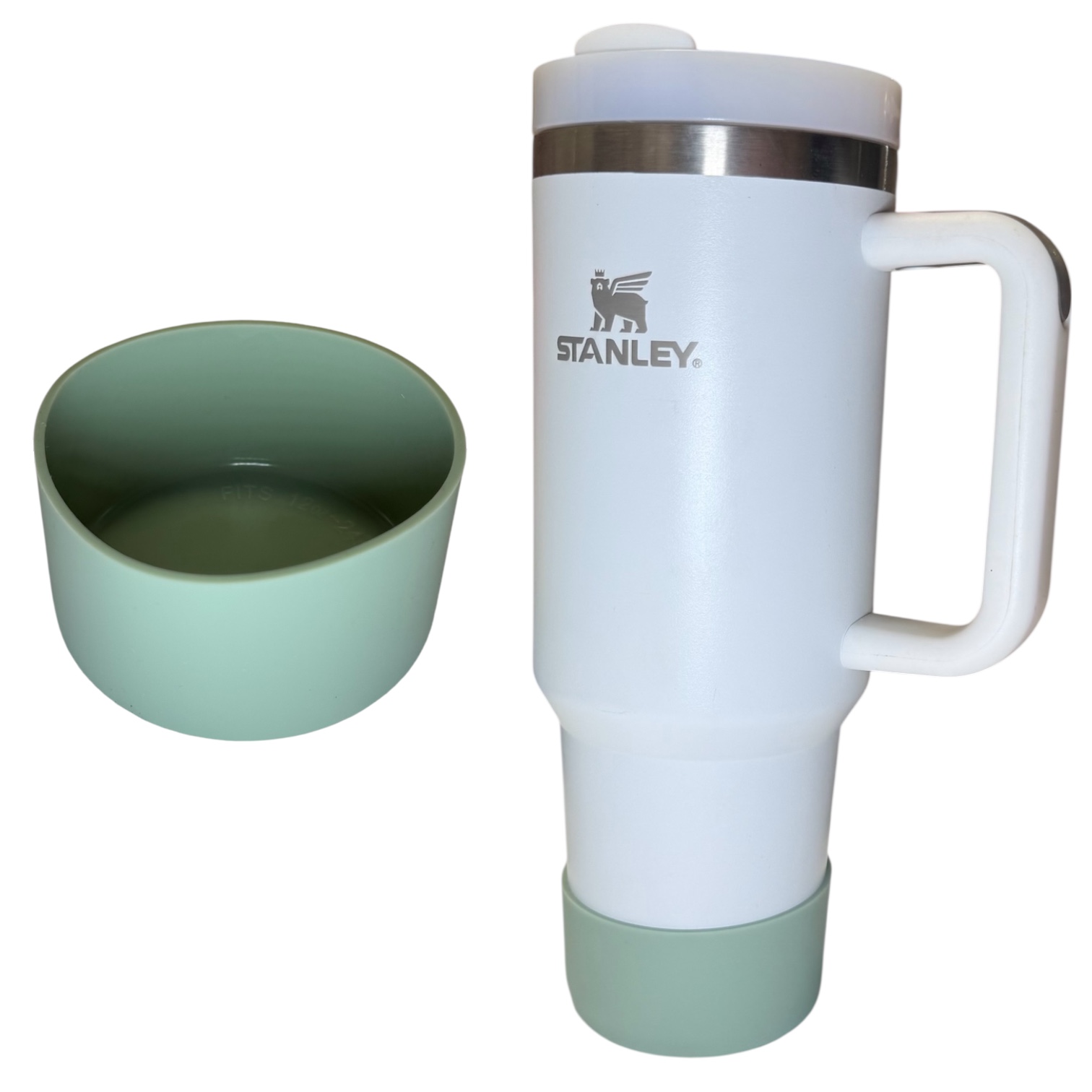 Base protectora de termo - verde pistacho - Imagen 2