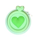 Metro corazón verde