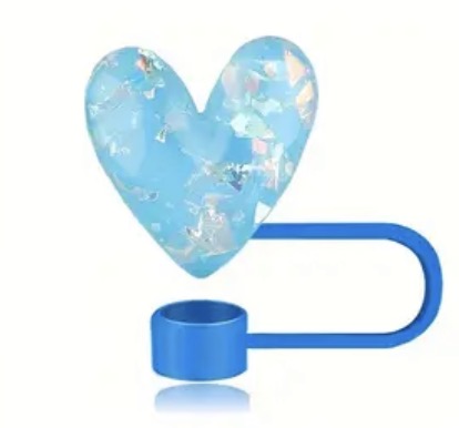 portapitillo corazon azul