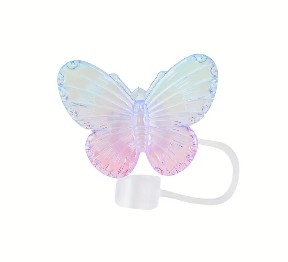 portapitillo mariposa lila-azul