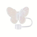 portapitillo mariposa transparente