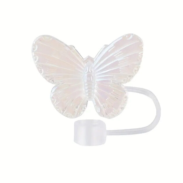 portapitillo mariposa transparente