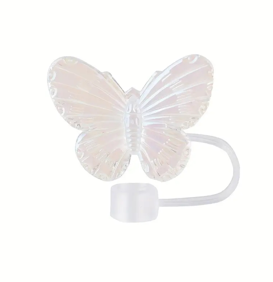 portapitillo mariposa transparente