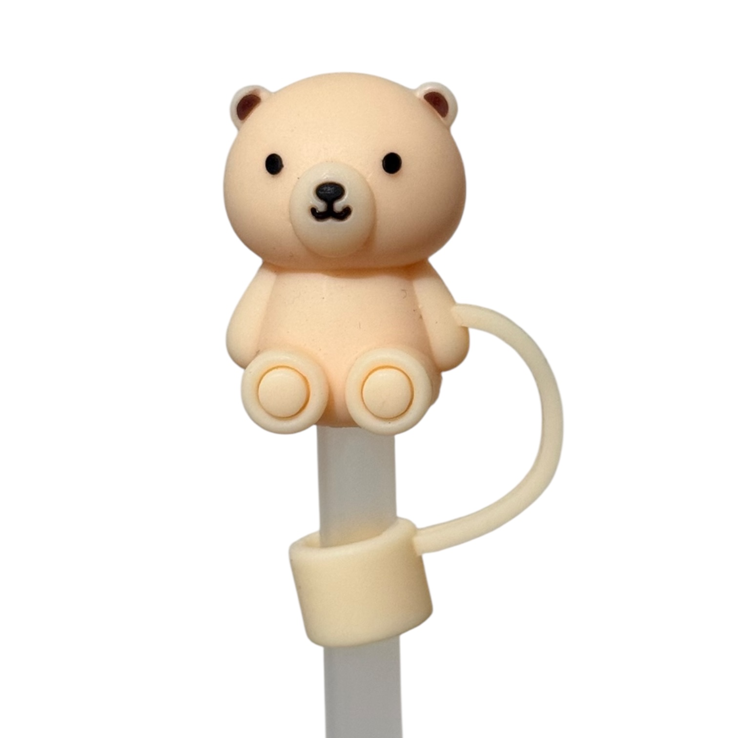 portapitillo oso beige - Imagen 2