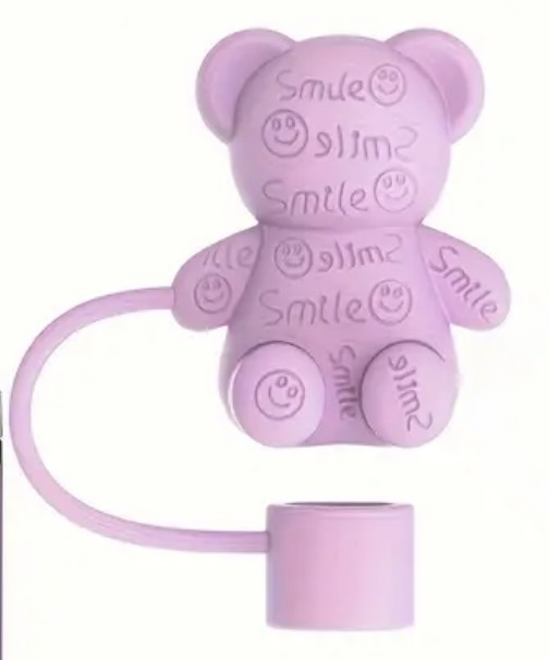 portapitillo oso lila