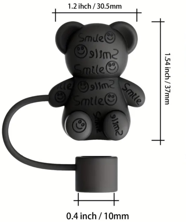 portapitillo oso negro - Imagen 2