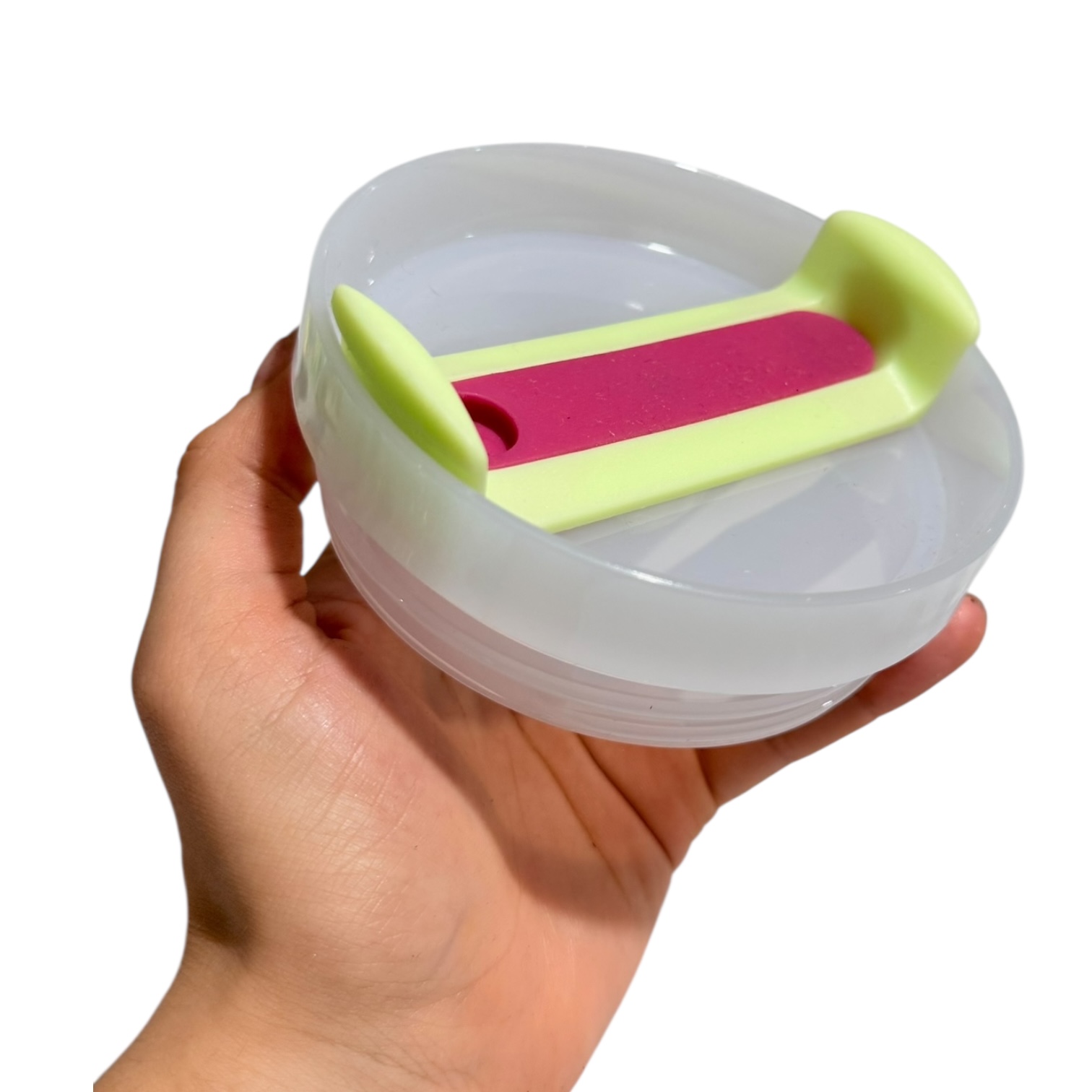 tapa stanley verde- fucsia - Imagen 2