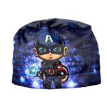 Gorro quirurgico hombre capitán América animado