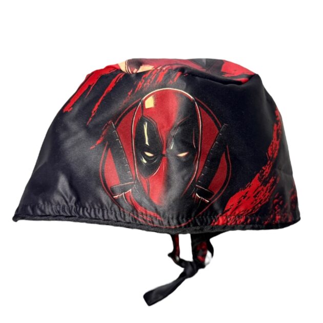 Gorro quirurgico hombre deadpool normal