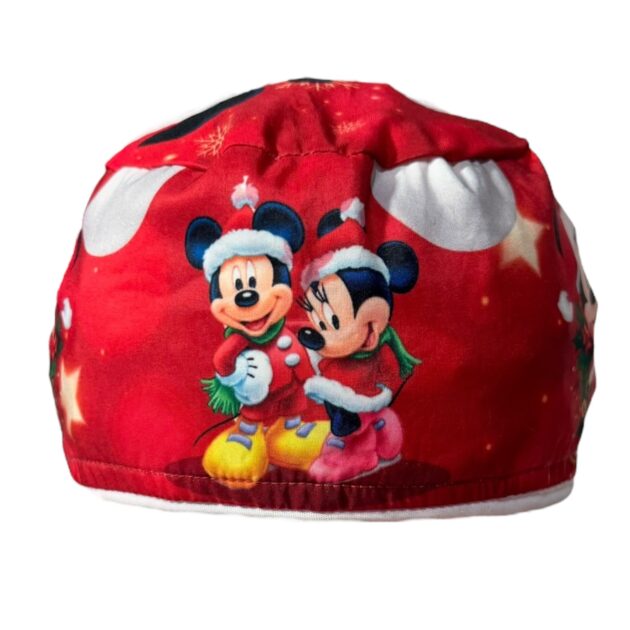 Gorro quirurgico mujer mickey navidad