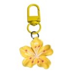 Llavero flor amarilla