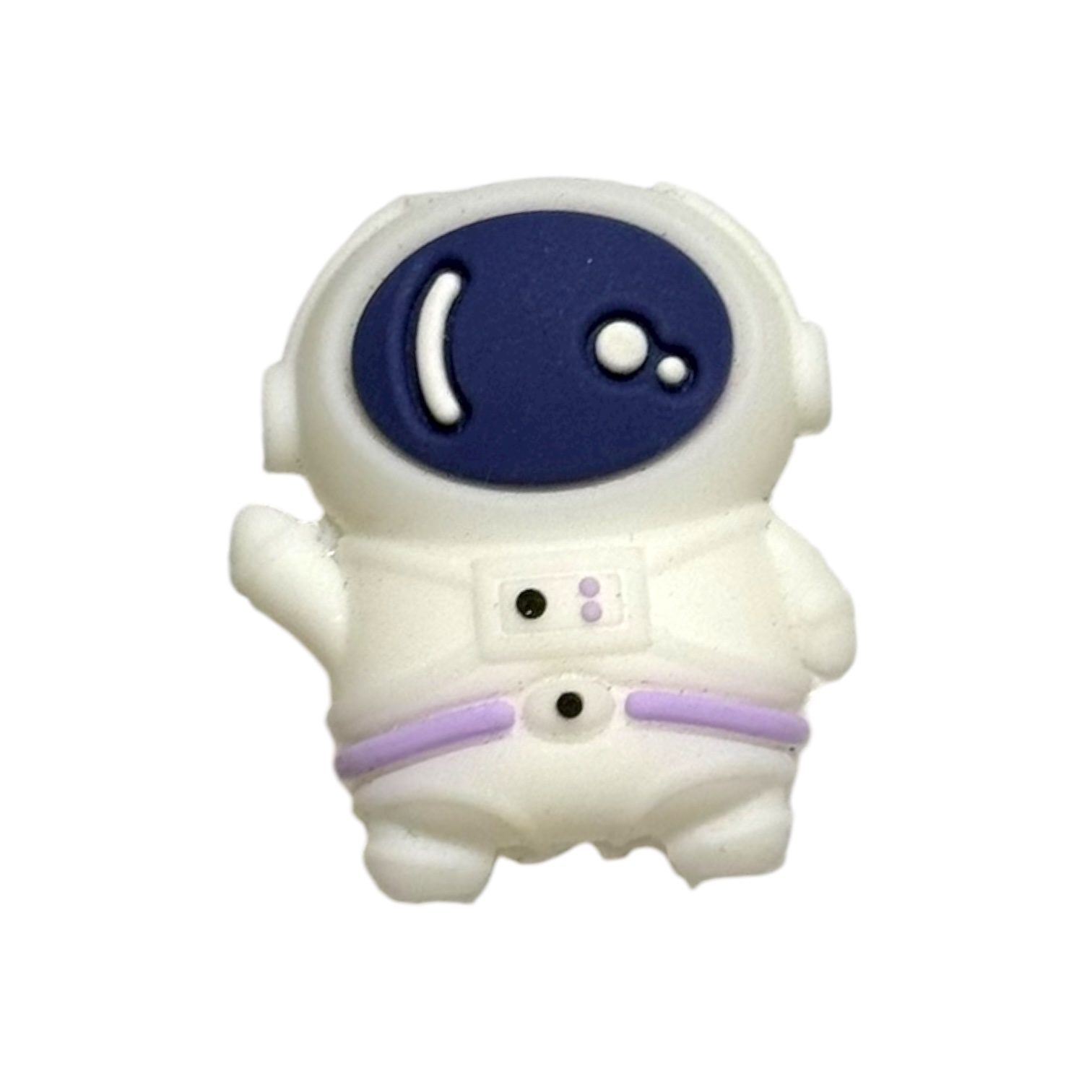 Pin fonendo astronauta blanco - Imagen 2