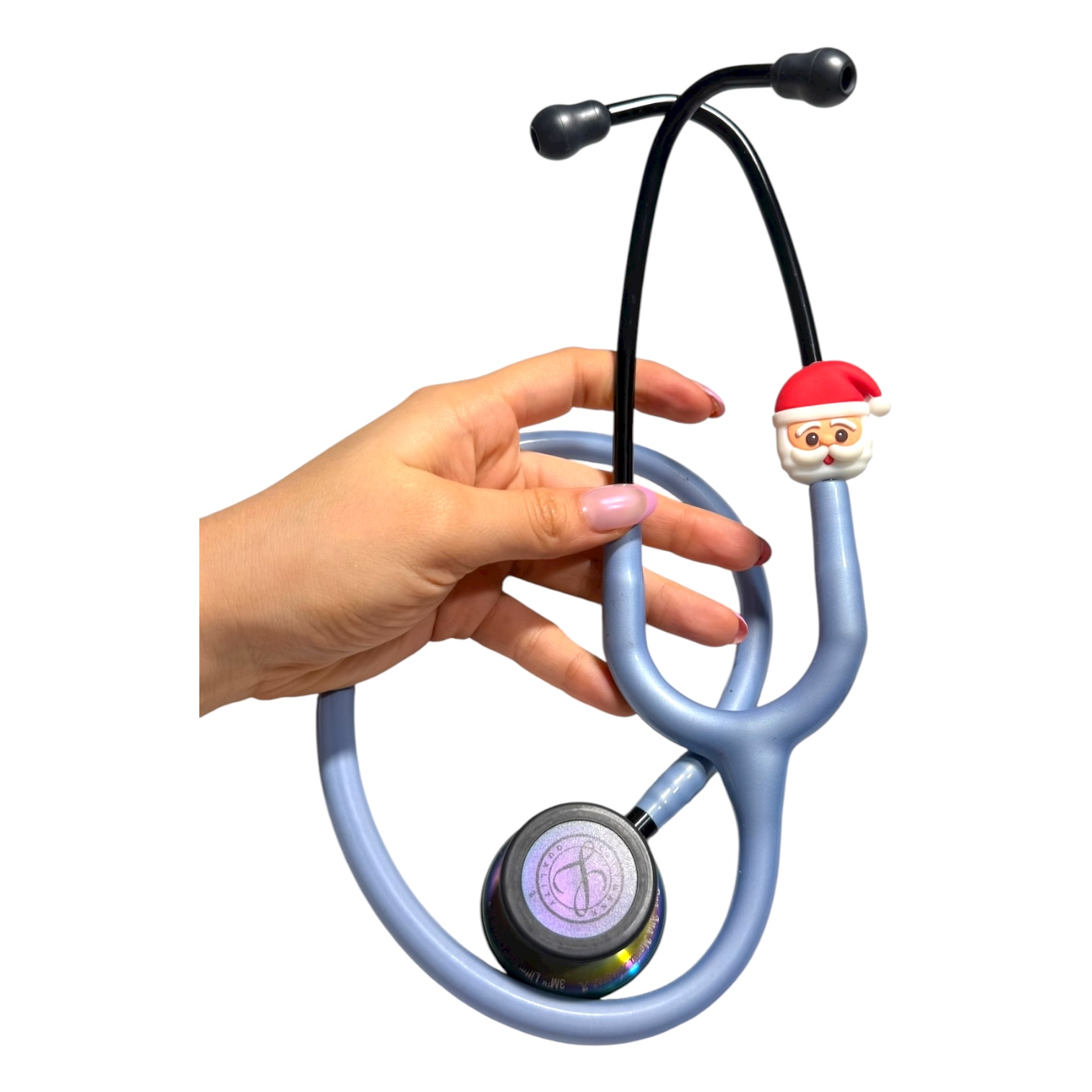 Pin fonendo papa noel - Imagen 2