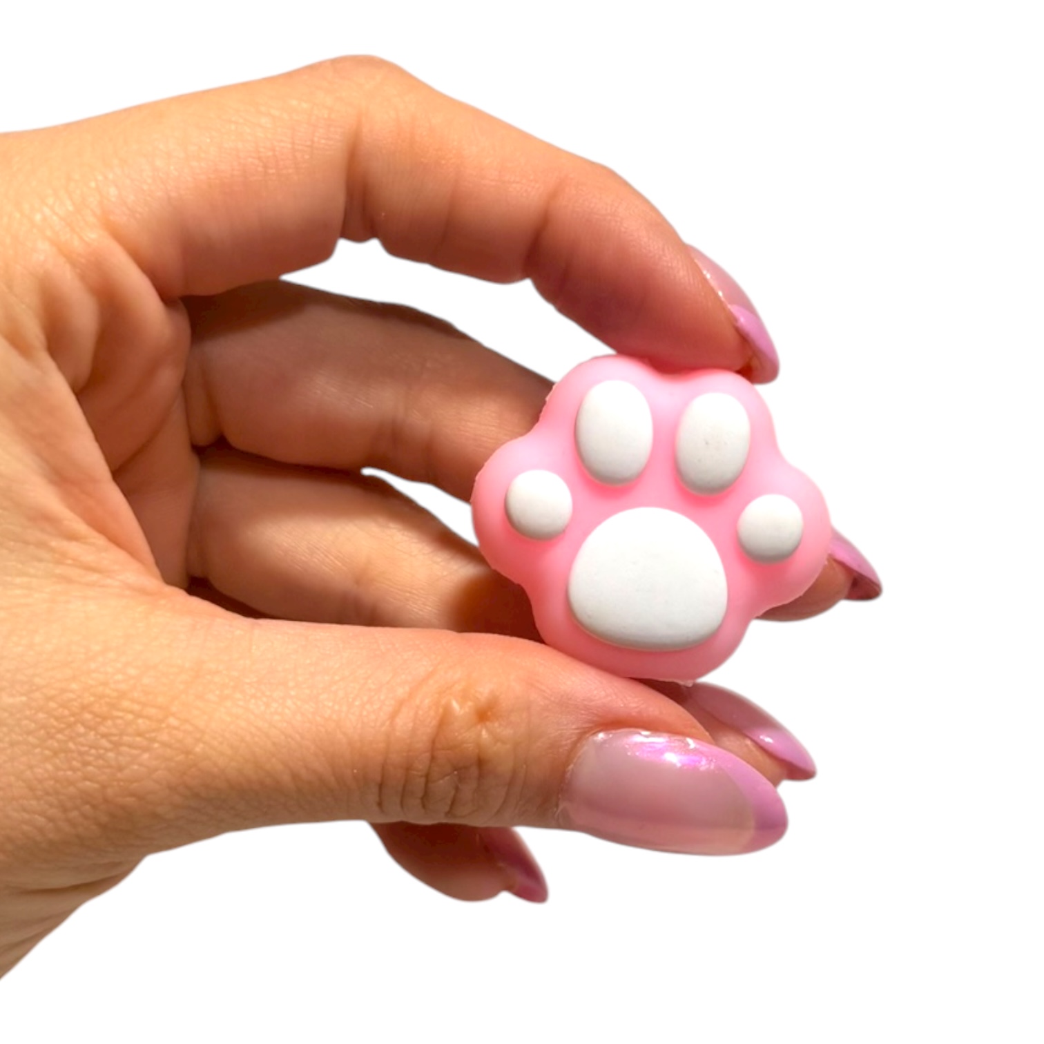 Pin fonendo patita rosada