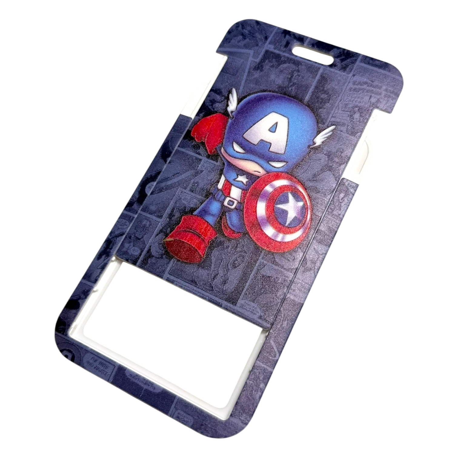 Portacarnet capitan america animado - Imagen 2