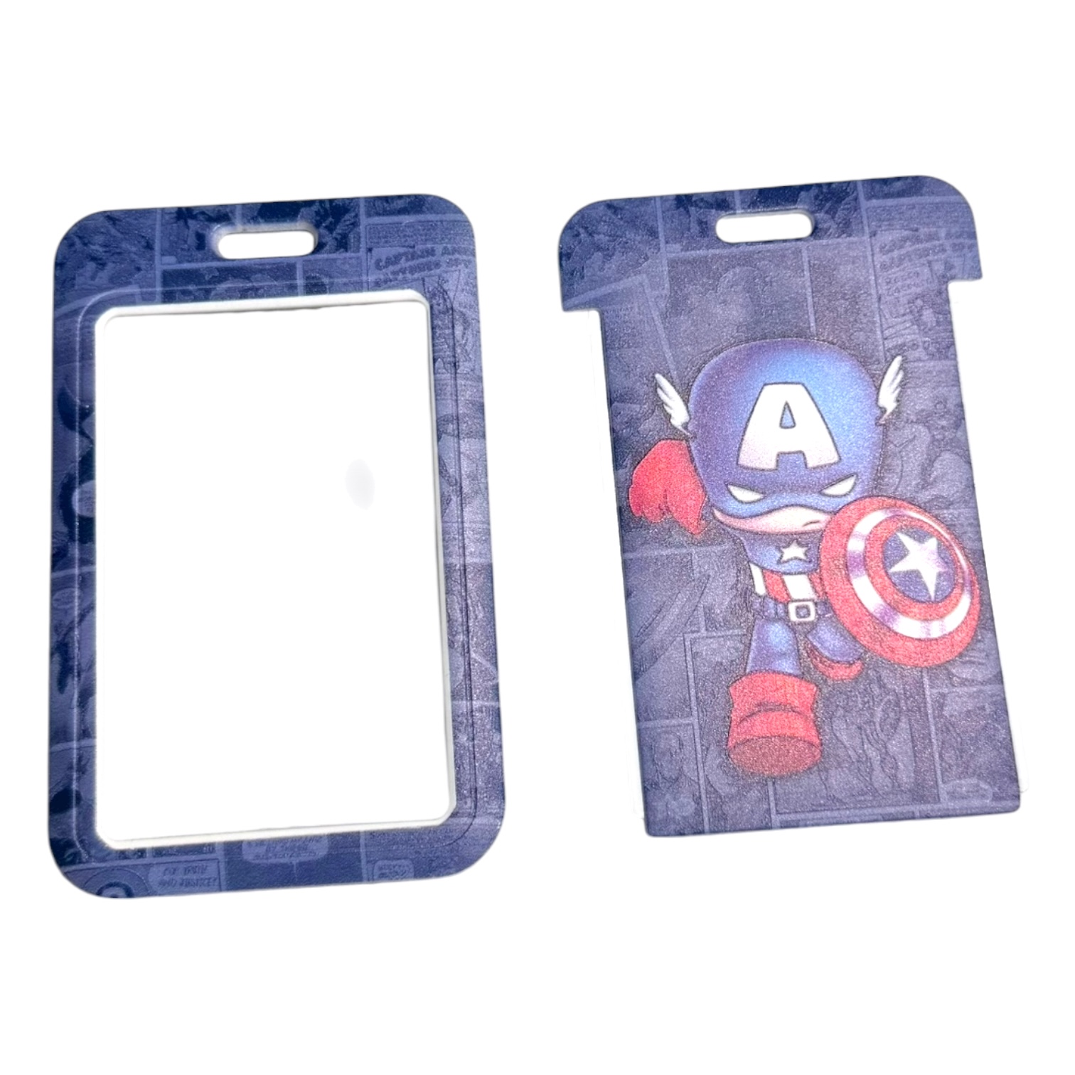 Portacarnet capitan america animado - Imagen 4