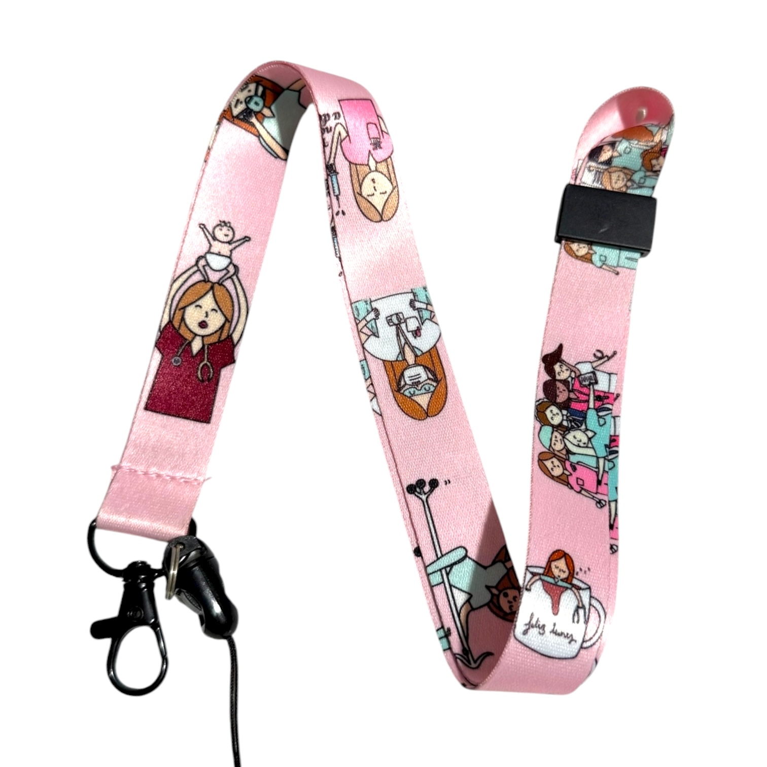 Portacarnet dermatologia rosa horizontal - Imagen 5