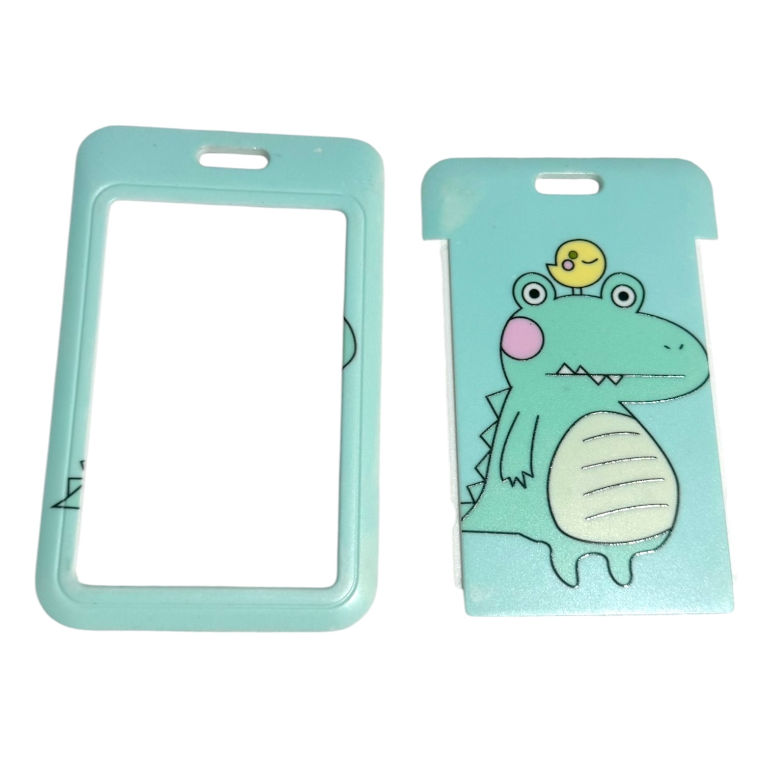 Portacarnet dinosaurio aguamarina - Imagen 5