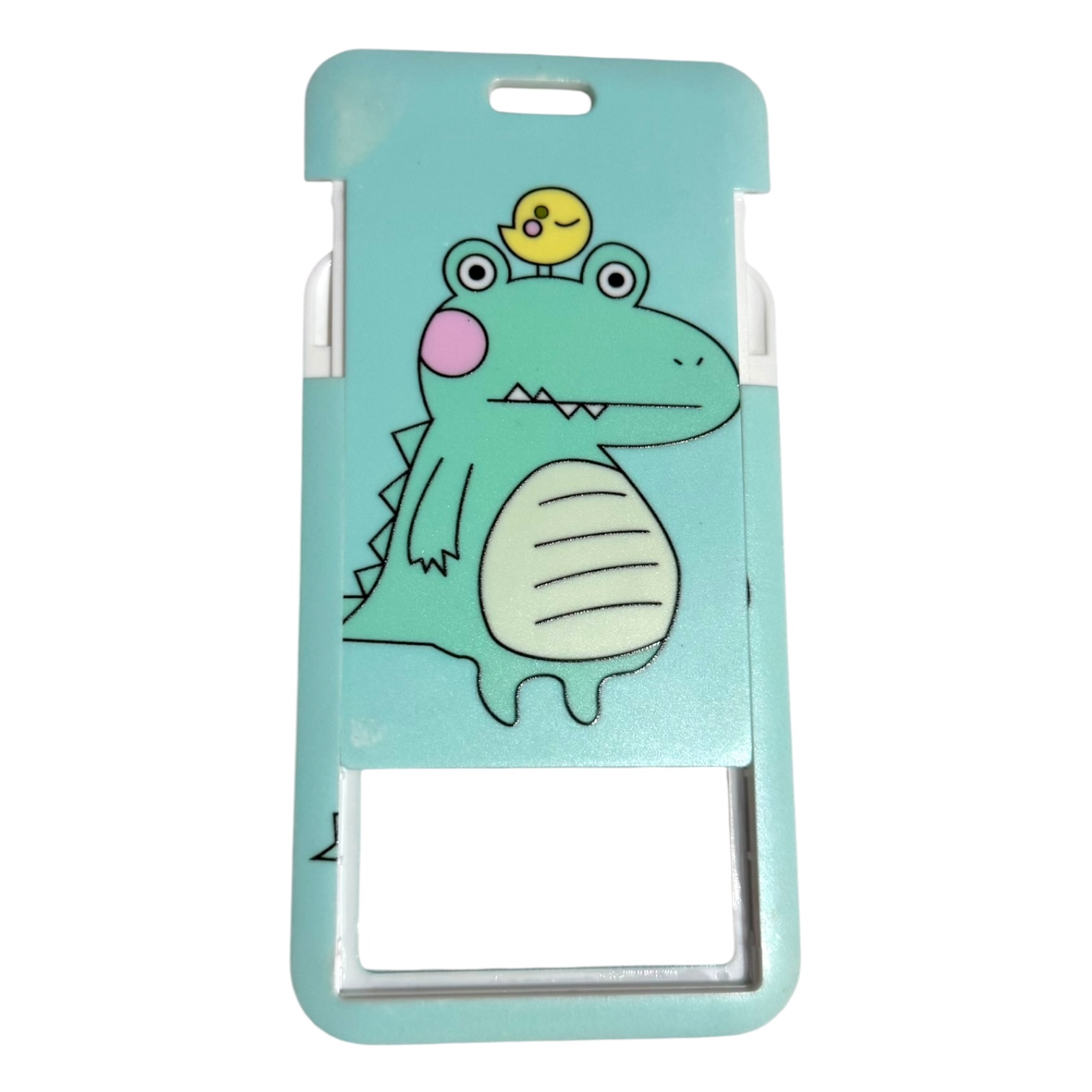 Portacarnet dinosaurio aguamarina - Imagen 4