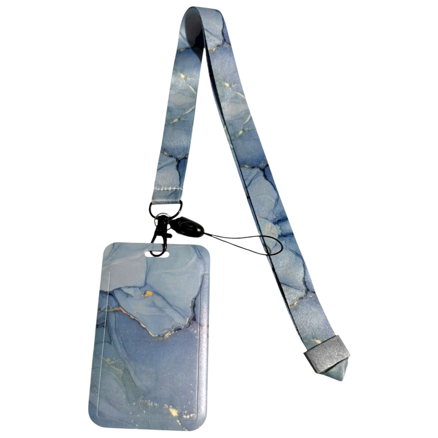 Portacarnet marmol azul grisaceo