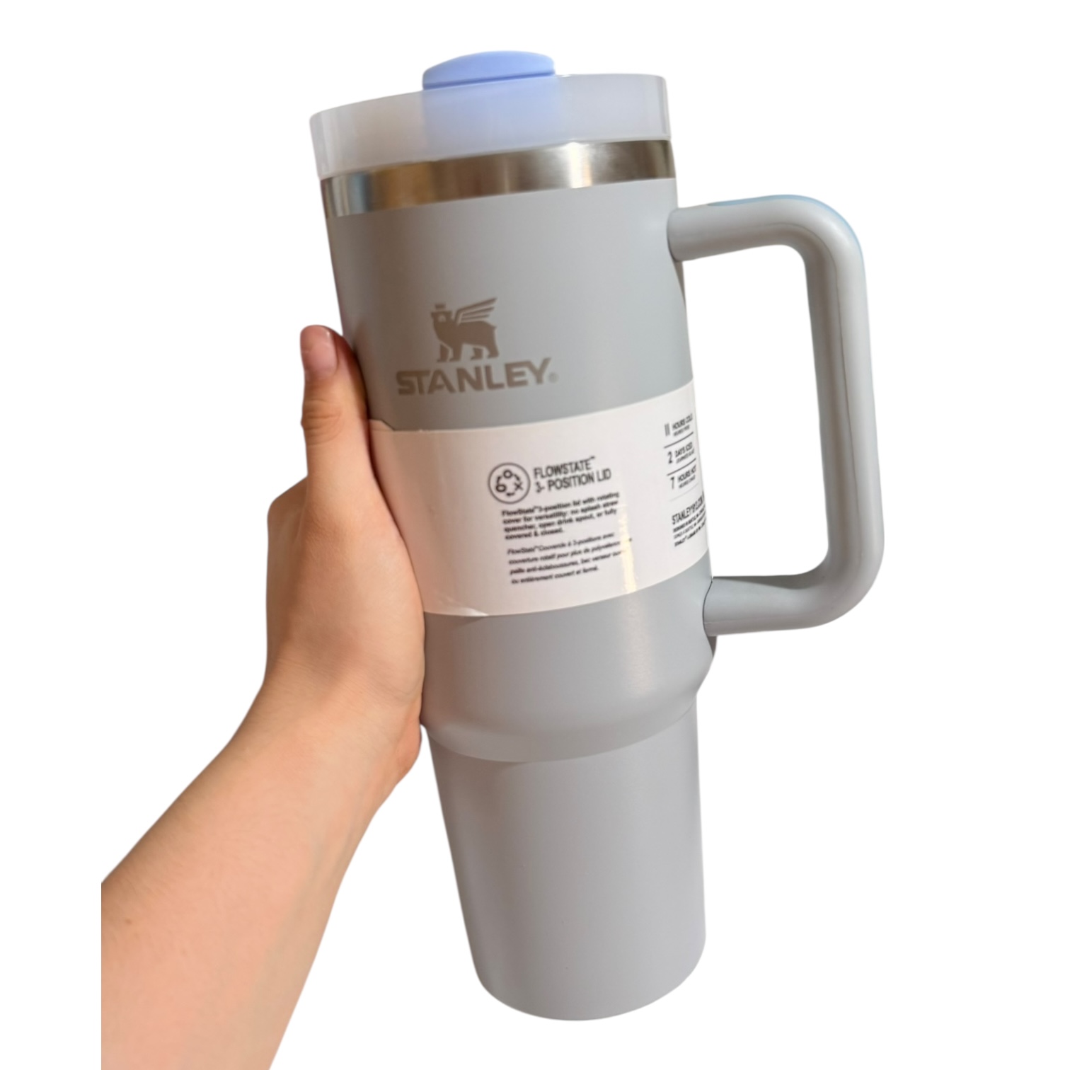 Termo stanley 40 onzas gris - Imagen 4