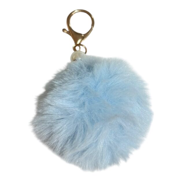 llavero de peluche grande Celeste