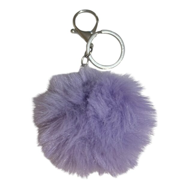 llavero de peluche grande Morado oscuro