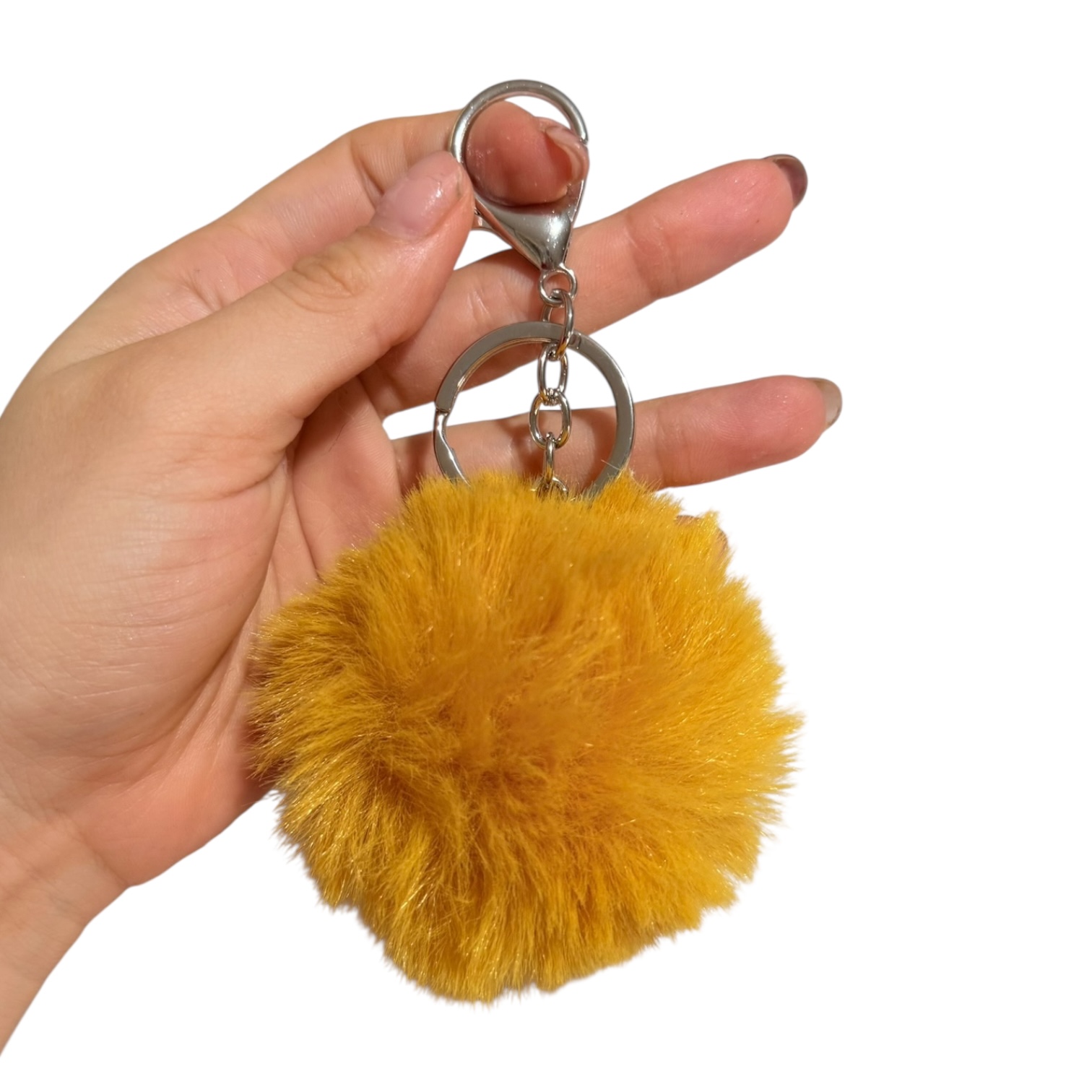 llavero de peluche grande Mostaza - Imagen 2