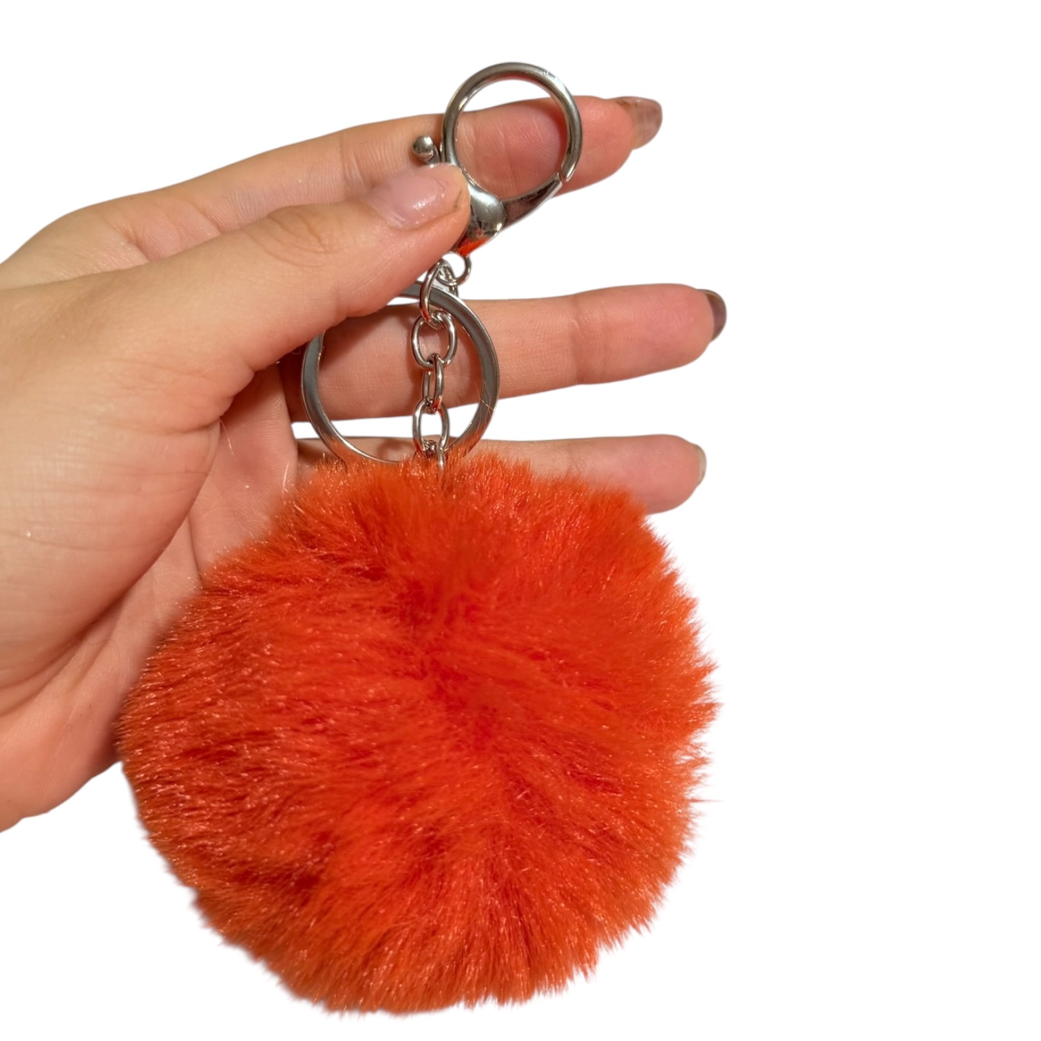 llavero de peluche grande Naranja - Imagen 2